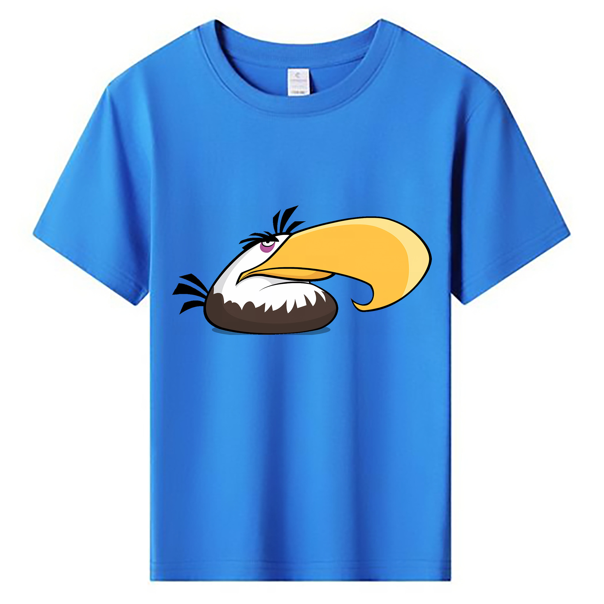 （画像用） Angry Birds アングリーバード 綿100％キッズTシャツ（フロントプリント）